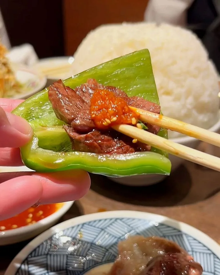 神戸牛焼肉と冷やし生ピーマン 金肉屋 渋谷道玄坂 PARTⅡ · 6